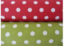 Textil Wachstuch - beschichtete Baumwolle gepunktet